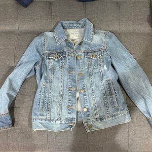 Jean jacket by Old Navy.